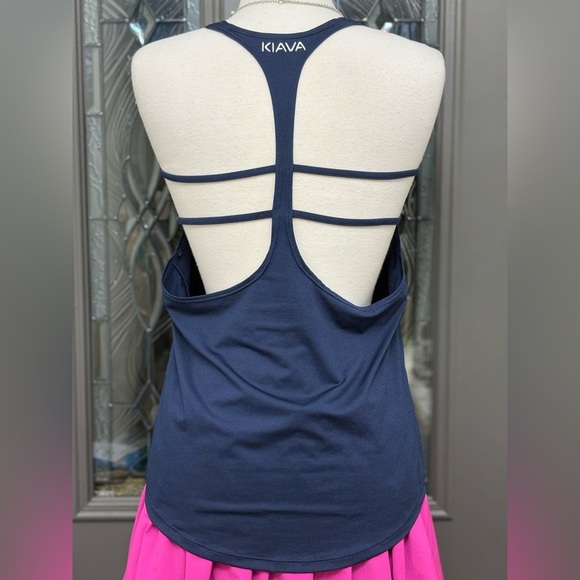 KIAVA Navy Suspension Tank Top - Picture 5 of 8